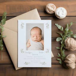 Announcements (16pt Lamination + Foil)