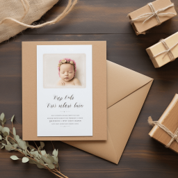 Announcements (18pt Kraft Paper)