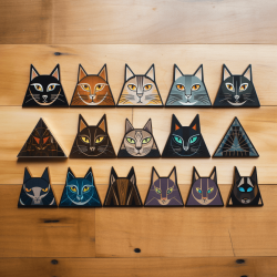 Decals Permanent (Equilateral) - Wholesale