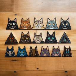 Decals Permanent (Equilateral)