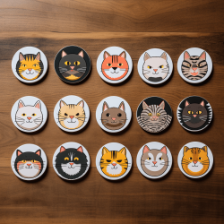 Decals Permanent (Oblong)