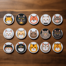 Decals Permanent (Oblong)