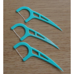 Dental Floss Picks (Wrapped) - Carton