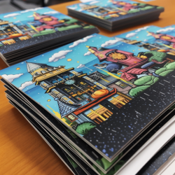 Direct Mail (14pt Postcards Addressed Enveloped)