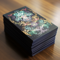 Folded Business Cards (13pt Enviro)