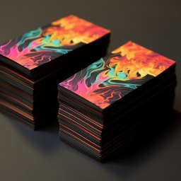 Folded Business Cards (14pt Matte)