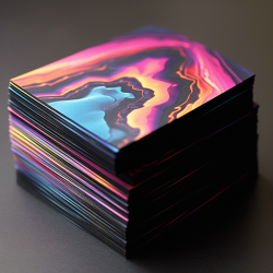 Folded Business Cards (14pt UV)
