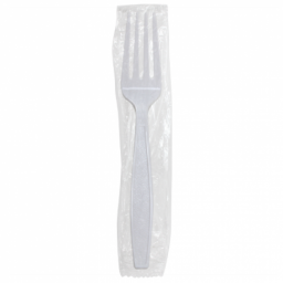 Fork Plastic (Wrapped) - Carton