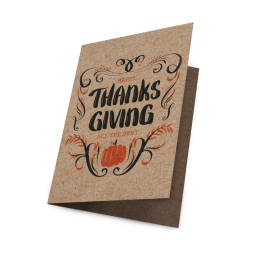 Greeting Cards (18pt Kraft Paper)