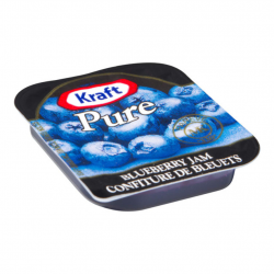Jam Blueberry Kraft  (10ml Packets) - Carton