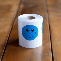 Labels (Paper White Bright Permanent)