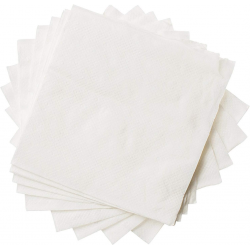 Napkins 1-Ply White (Packs)