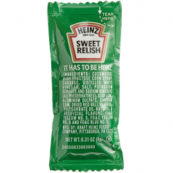 Relish PC (7ml Packets) - Carton