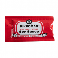 Soy Sauce Kikkoman (6ml Packets) - Carton