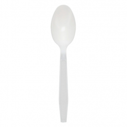 Spoon Plastic (White)