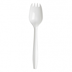 Spork Plastic (White) - Carton
