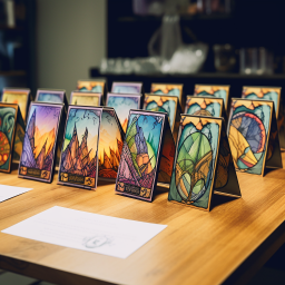 Tent Cards (14pt Matte) - Retail